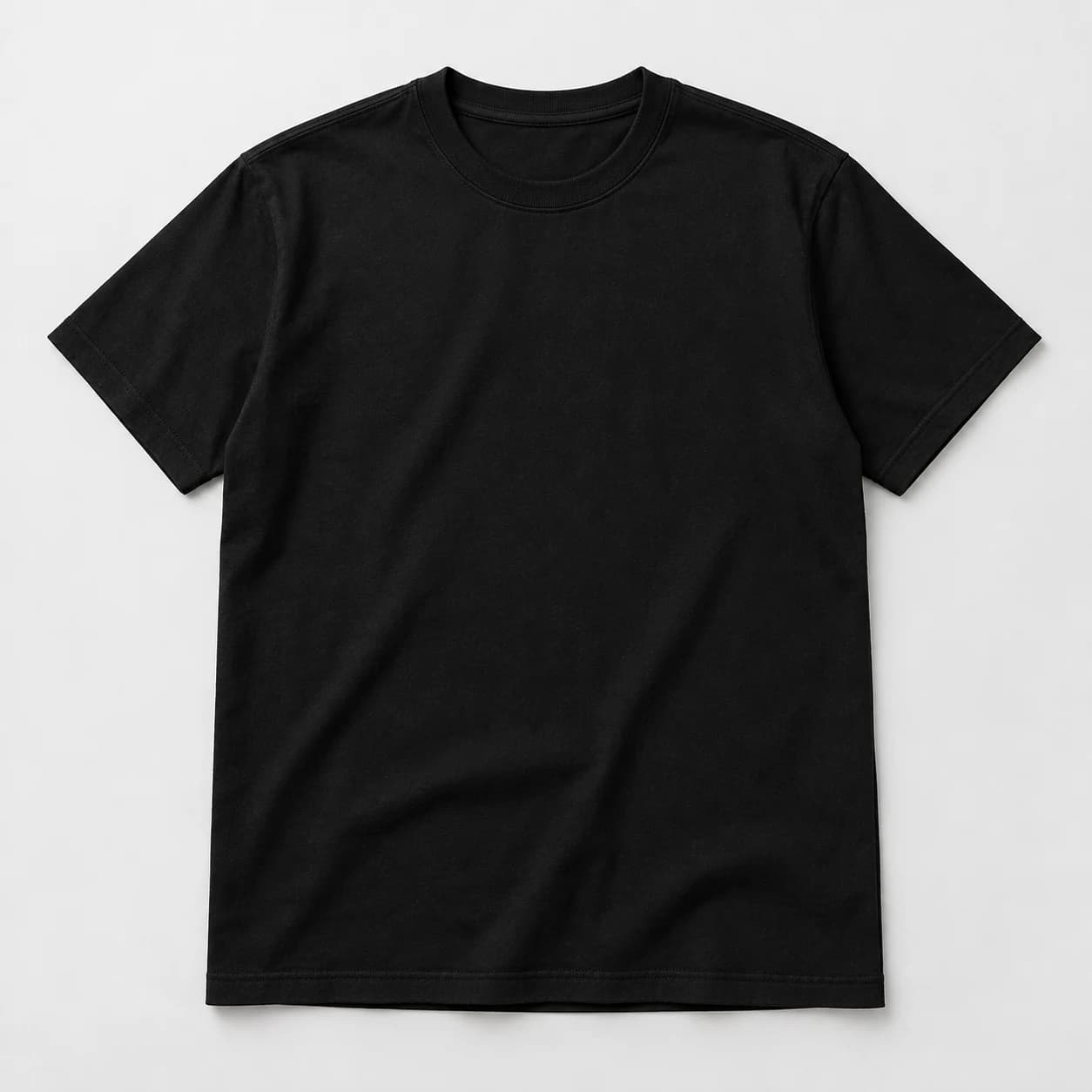 Essential 180 GSM Heavyweight Combed Cotton Crewneck T-Shirt