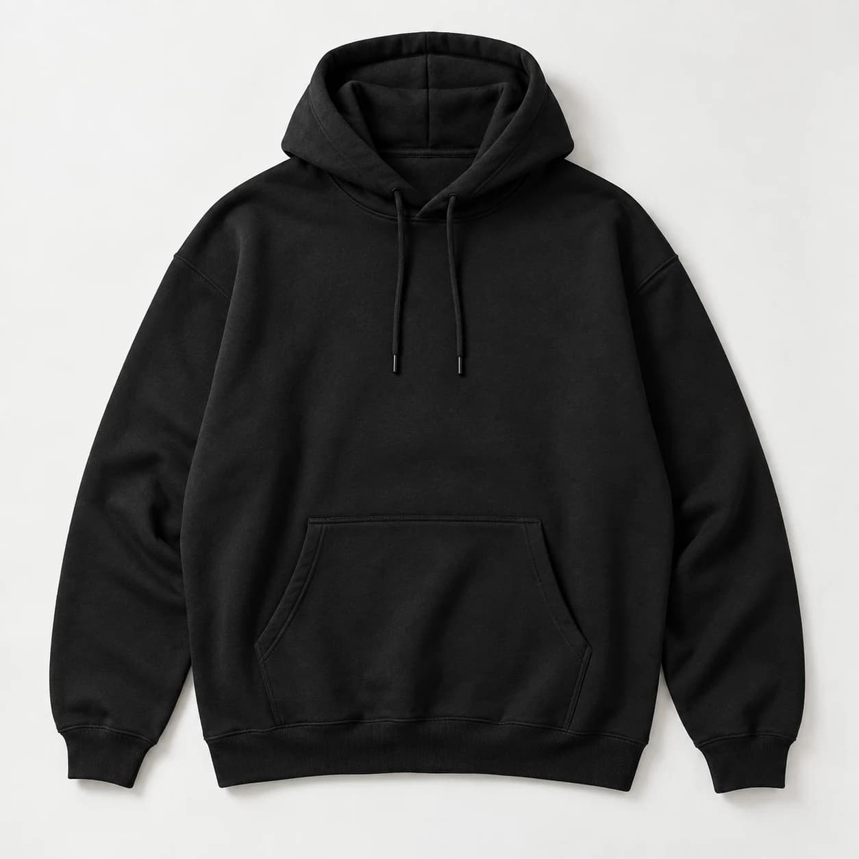 Essential 320 GSM Heavyweight Brushed Fleece Pullover Hoodie